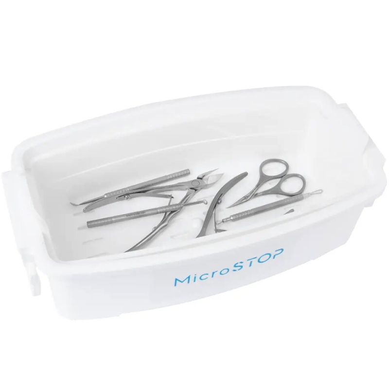 MicroStop Container container for disinfection of manicure instruments, 3 l