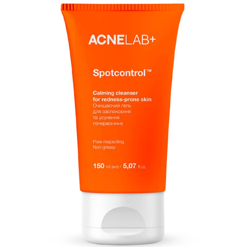 ACNELAB+ Гель очищающий для успокоения и устранения покраснения Spotcontrol Сalming cleanser for redness-prone skin, 150 мл