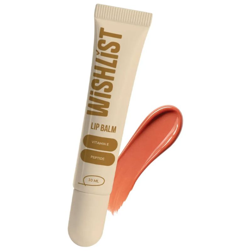 WISHLIST Бальзам-блиск для губ Lip Gloss Balm - Blessed Honey + Іграшка-брелок, 10 мл