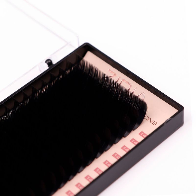 ZIDIA Premium Lash Extensions - ресницы для наращивания (20 лент) C0,07 х 14 мм