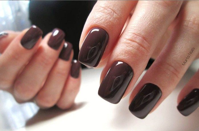 MOON FULL color Gel polish No. 191 gel-varnish (dark chestnut, enamel), 8 ml