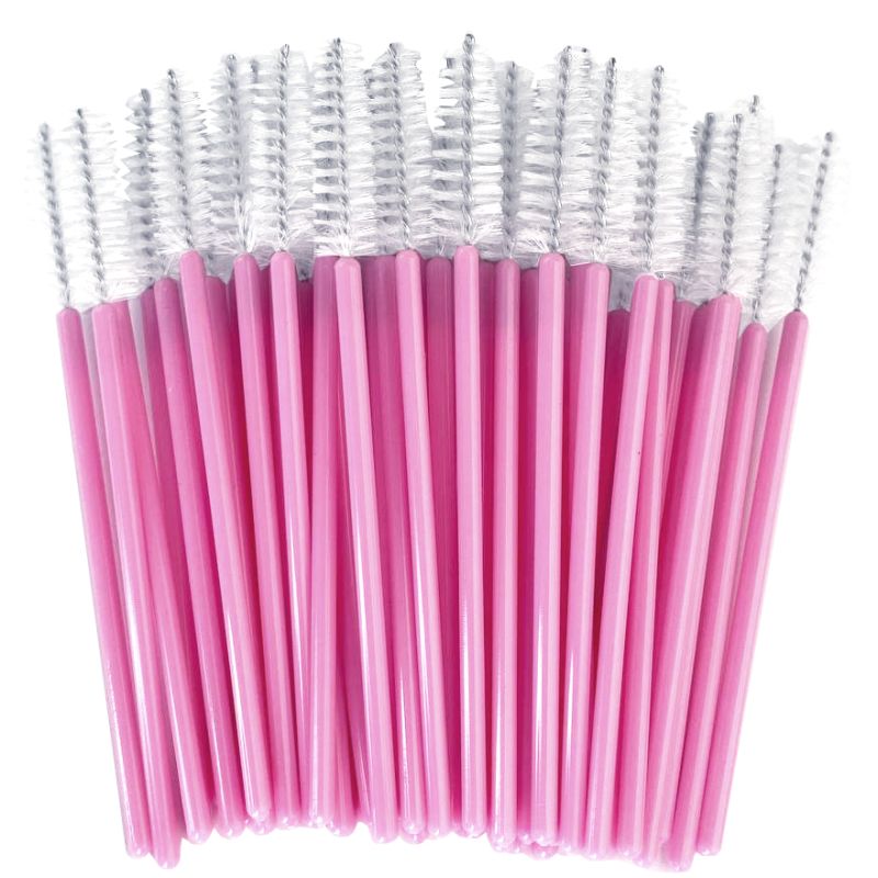 nylon - 50 pcs - прозрачная на розовой основе