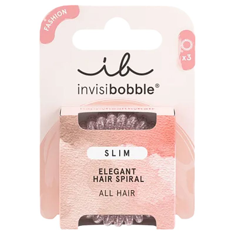 Invisibobble Резинка-браслет для волос SLIM Pink Monocle