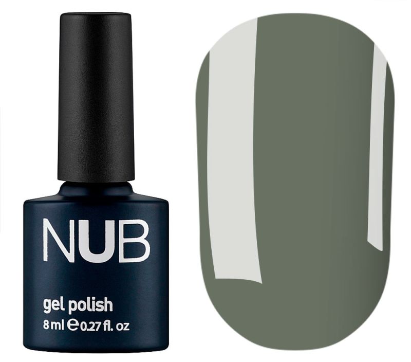 NUB 126 Skyscrapers Jungle gel varnish (marsh, enamel), 8 ml