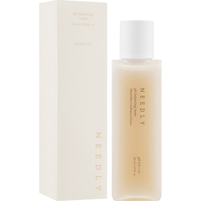 NEEDLY Moisturizing toner with Albatrelus mushroom extract pH balancing toner, 145 ml