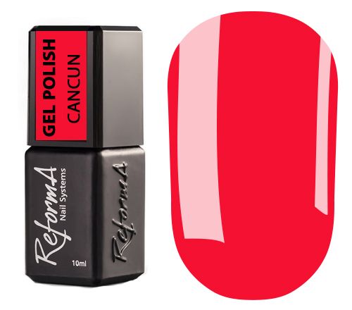 ReformA gel polish, Cancun (bright coral, enamel), 10 ml