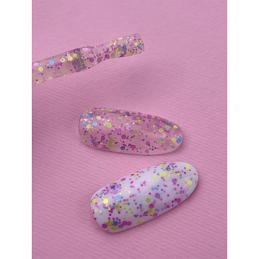 LUNA Топ для гель-лака Top Confetti, 13 мл