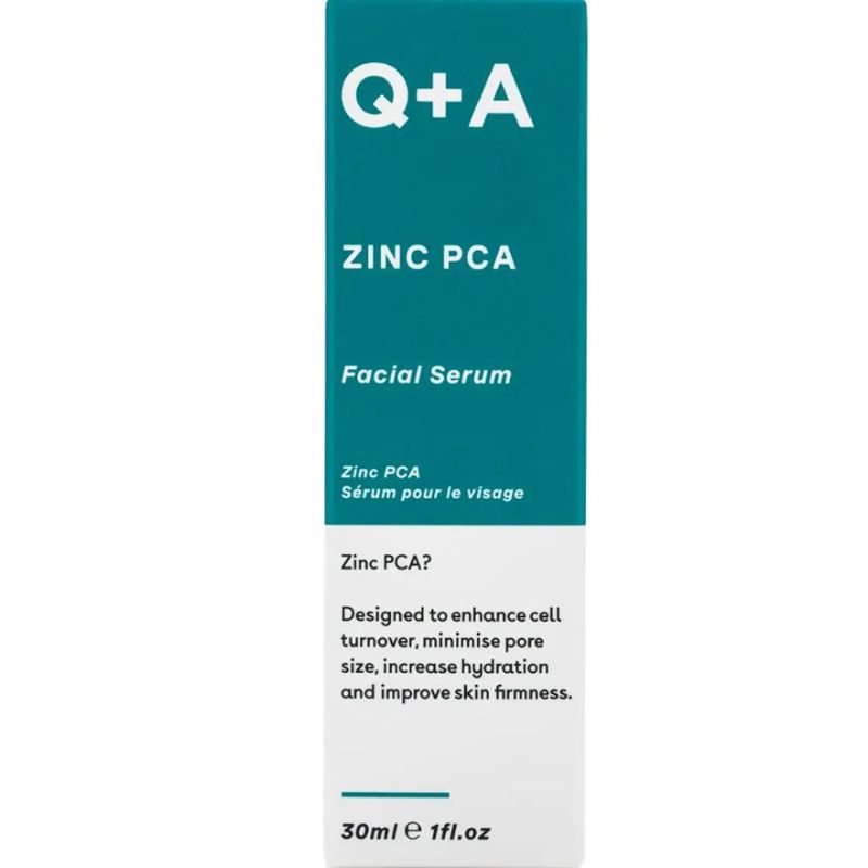 Q+A Zinc PCA Facial Serum, 30 ml