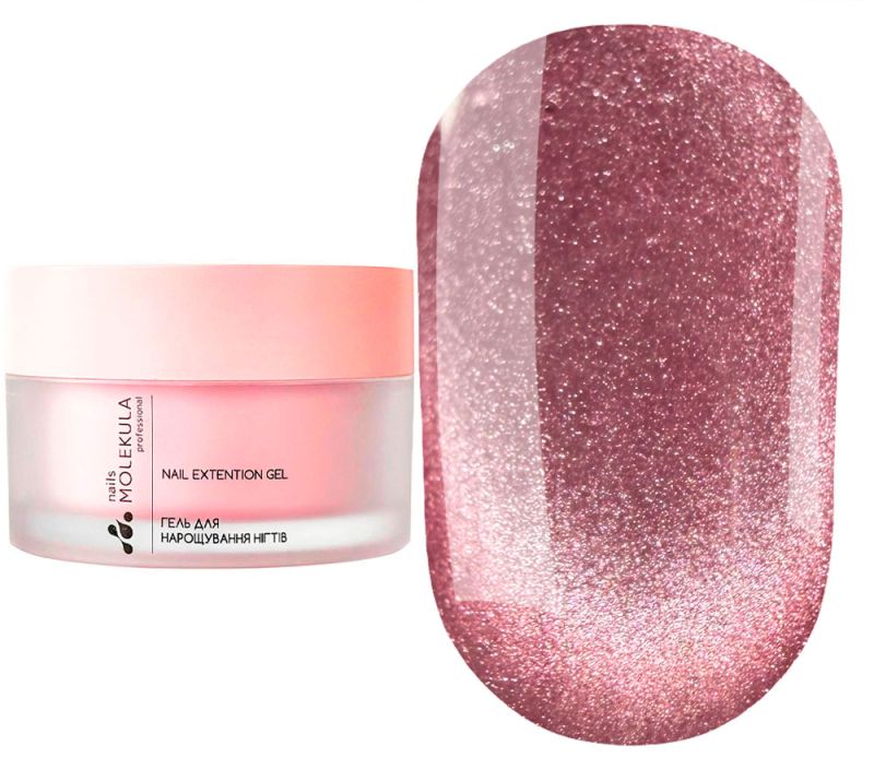 Molekula моделирующий гель Builder MAGNETIC MUSE gel ММ03 COSMIC GLOW, 15 мл