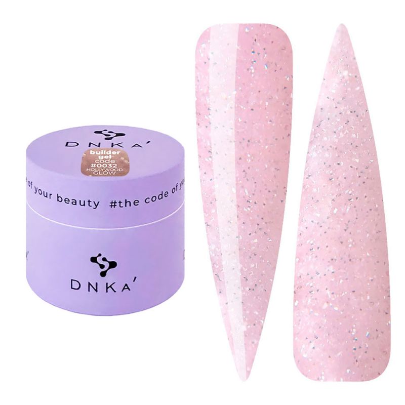 DNKa Гель для ногтей Builder Gel 0032 Hollywood Glow, 15 мл
