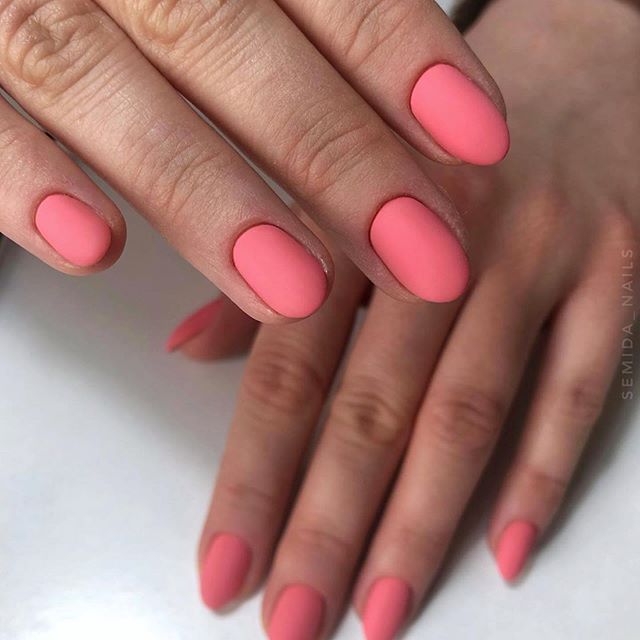Гель-лак MOON FULL color Gel polish №114 (лососево-рожевий, емаль), 8 мл