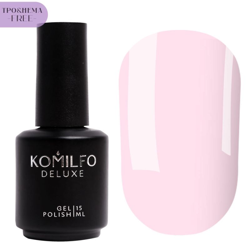 Gel varnish Komilfo DeLuxe Termo C003 (light brown, when heated - bright light green), 8 ml