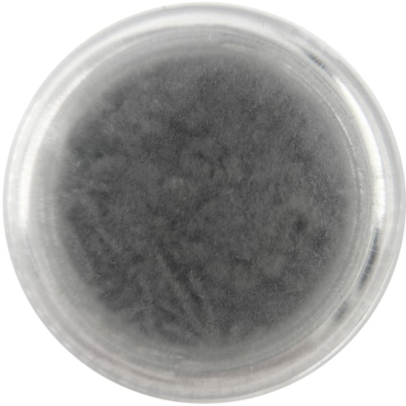 Velvet for nails #001 (gray), 2.5 g