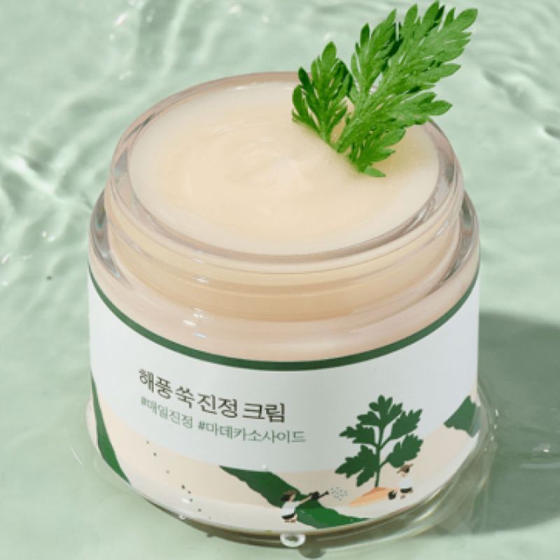 ROUND LAB Крем заспокійливий з морським полином Mugwort Calming Cream, 80 мл