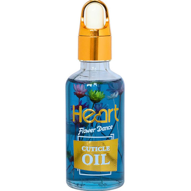 Цветочное масло для кутикулы HEART - Vanilla (ваниль), 50 мл