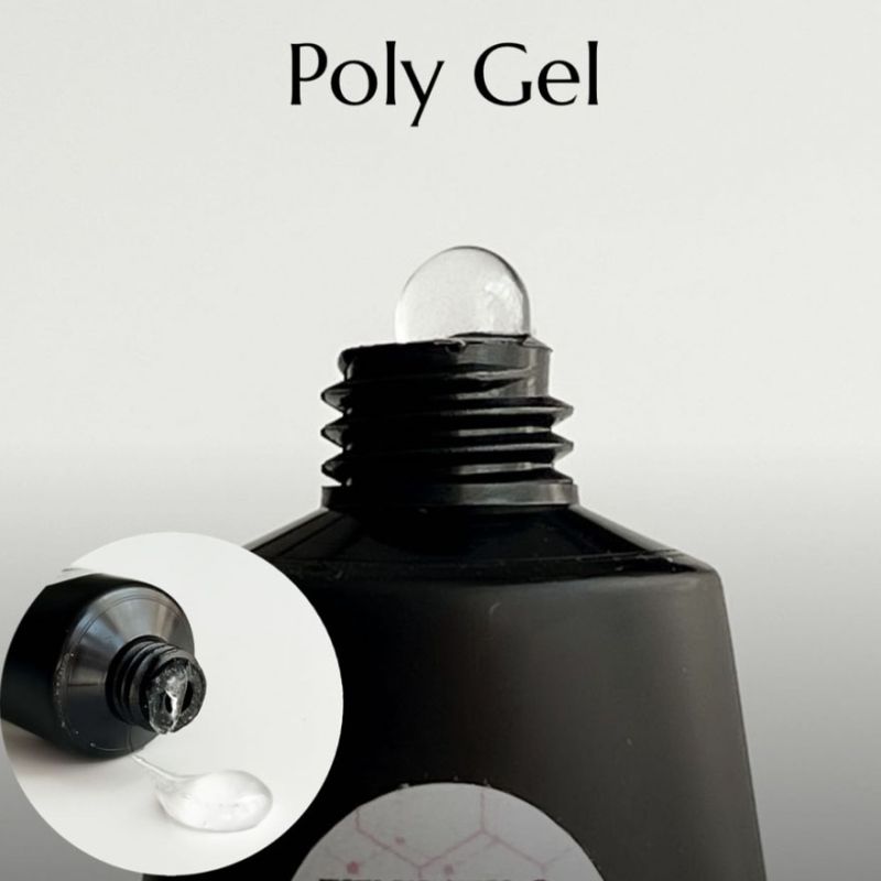 Molekula Gel for nails Poly Gel №01 Clear (transparent), 30 ml