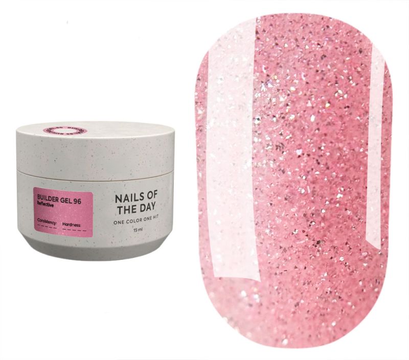 Nails Of The Day Гель для нігтів Builder gel 96, 15 мл
