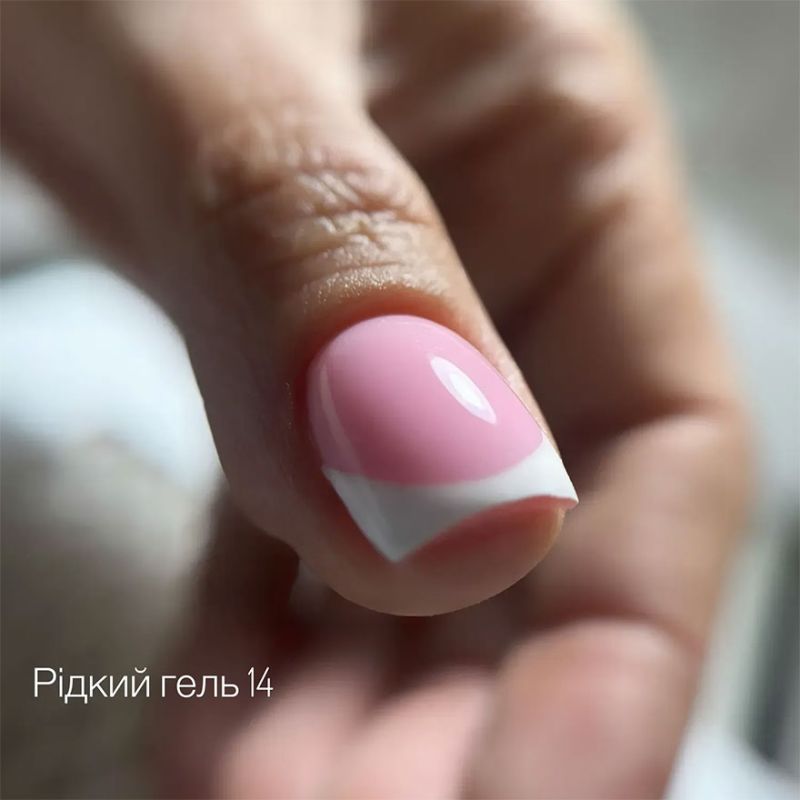 Grade Гель лак  HEMA/TPO free FRENCH white 15 мл