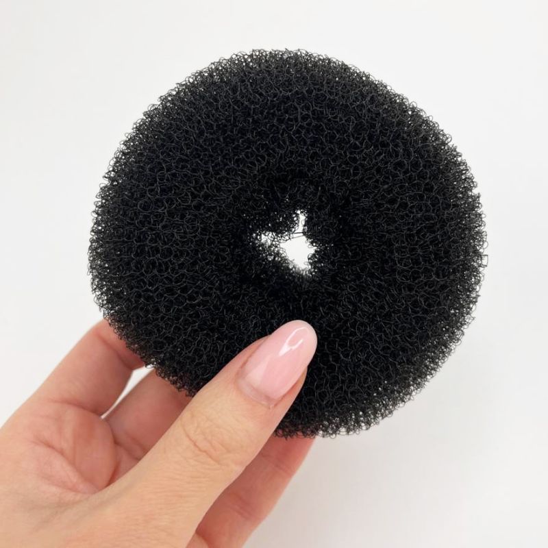 Bagel round black (average 9-10 cm)