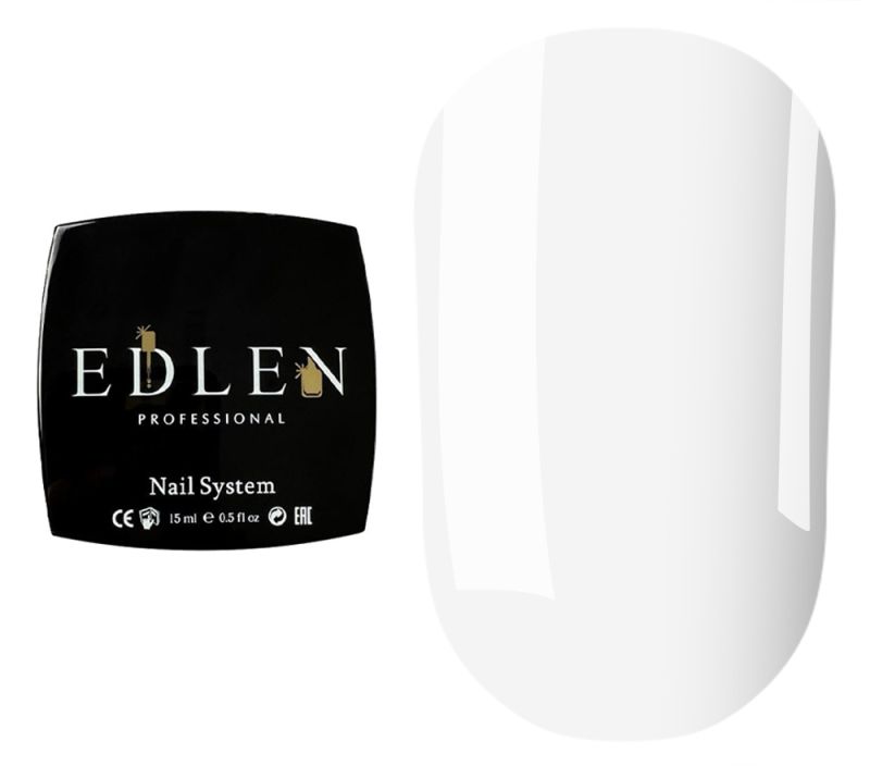Edlen Гель для ногтей Poly gel 01 (прозрачный), 15 мл