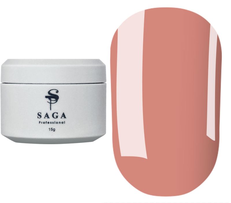 SAGA professional Builder Gel Veil 12 (бежевая карамель), 15мл