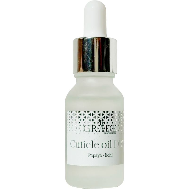 Grade Papaya-Lichi dry cuticle oil, 15 ml