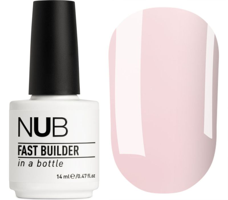NUB Fast Builder in a bottle №04 Pink (светло-розовый), 14 мл