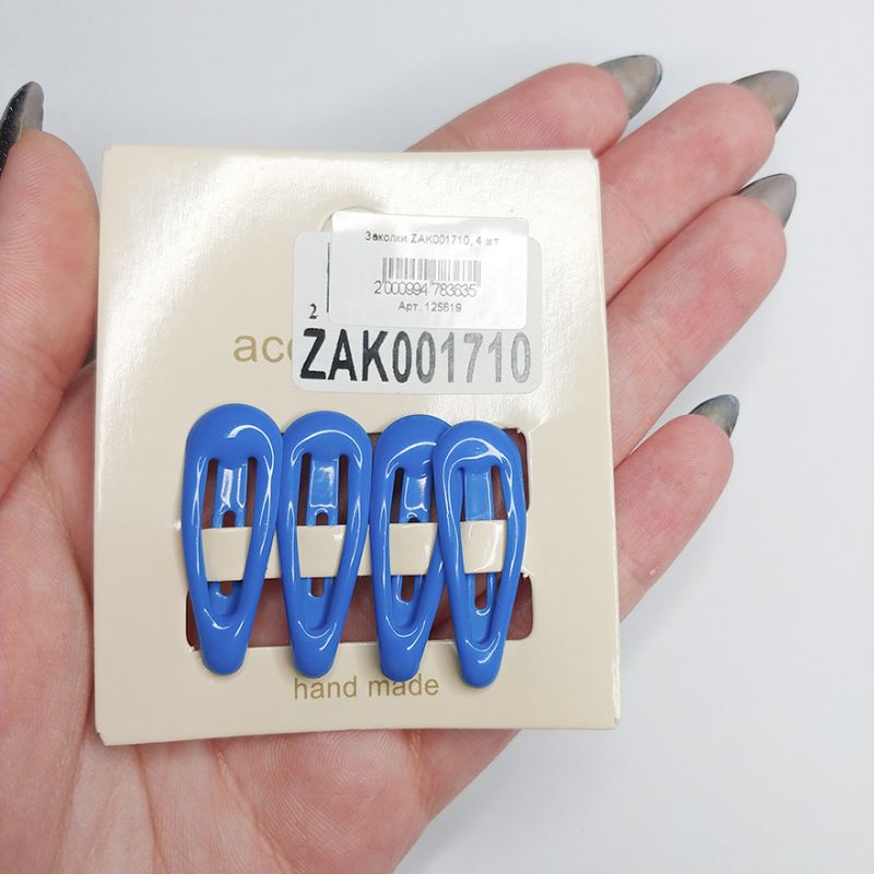 Заколки ZAK001710, 4 шт