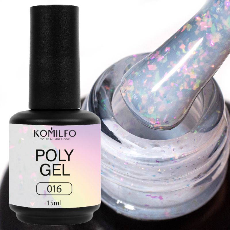 Komilfo PolyGel 016, 15 ml