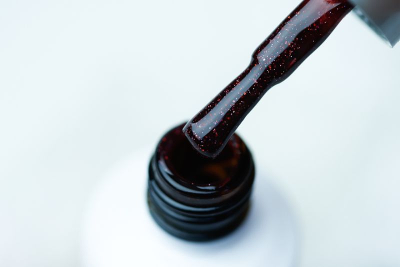 Atica Sensitive GPM178 gel-varnish (burgundy, micro-shine), 7.5 ml