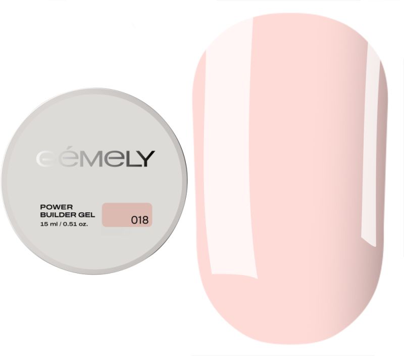 GÉMELY ex GA&MA Гель для нігтів Power Builder gel 018, 15 мл