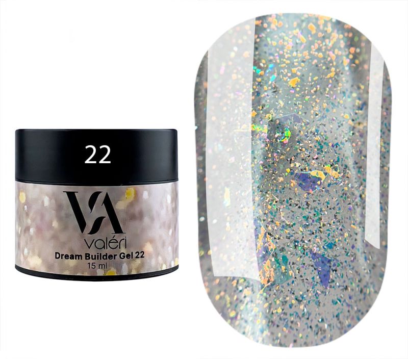 Valeri Гель для нігтів Dream Builder Gel 22, 15 мл