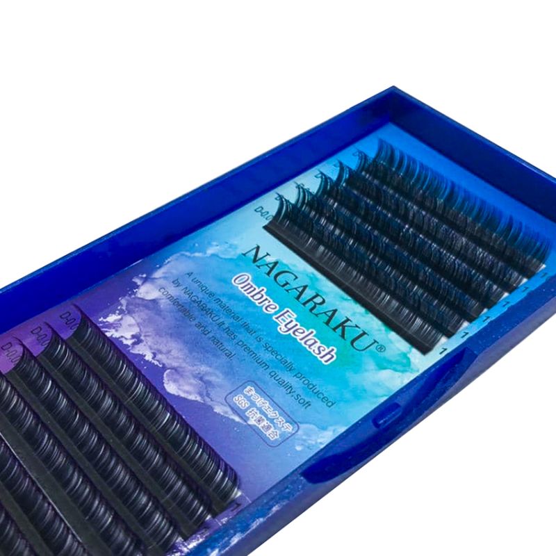 Nagaraku Ombre Blue-Purple D 0.07 (12 tapes 10 mm)