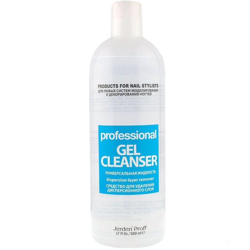 Jerden Proff Gel Cleanser - Means for removing sticky layer, 500 ml