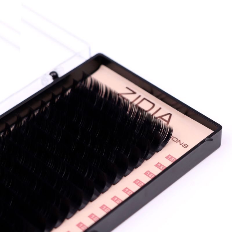 ZIDIA Premium Lash Extensions - ресницы для наращивания (20 лент) C0,07 х 12 мм