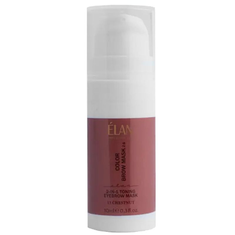 Elan Eyebrow tinting mask 2 in 1 COLOR BROW MASK 2.0 - 13 CHESTNUT