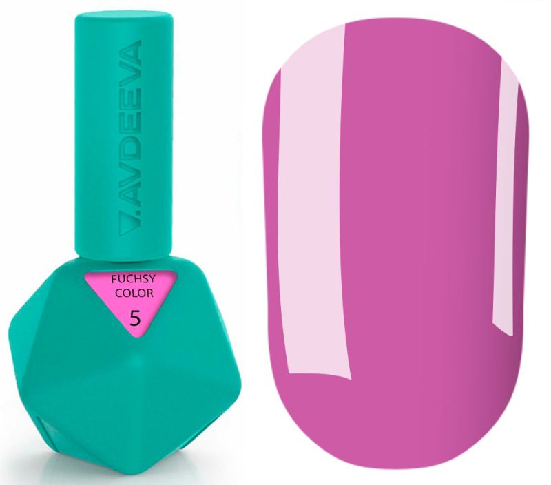 Victoria Avdeeva Гель-лак для нігтів Fuchsy Color №05, 12 мл