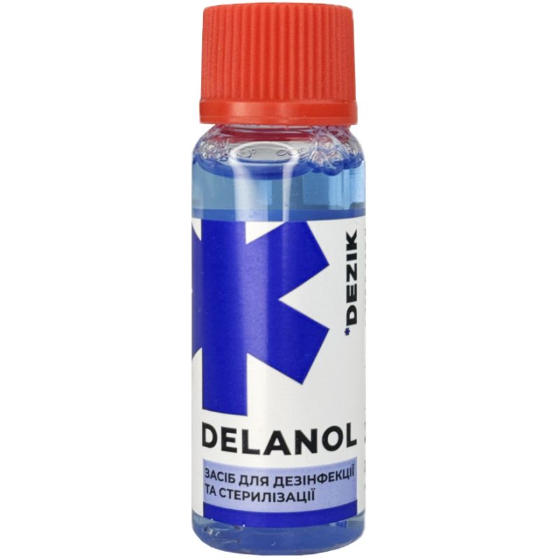 Delanol - a means for disinfection and sterilization of instruments, 20 ml