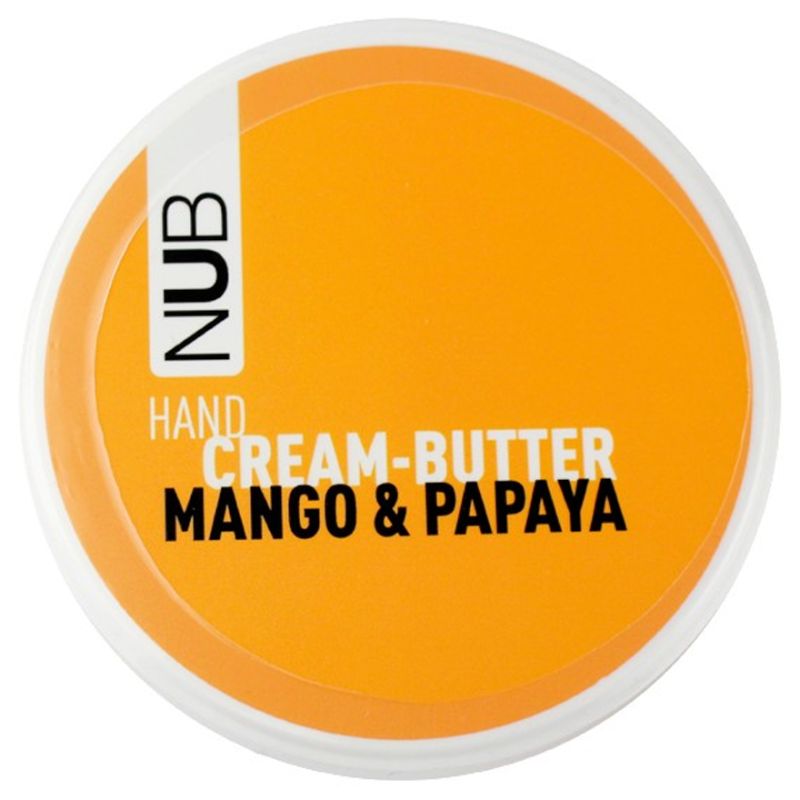NUB Spa Care Hand Cream Butter Mango & Papaya - nourishing hand cream-butter, 200 ml