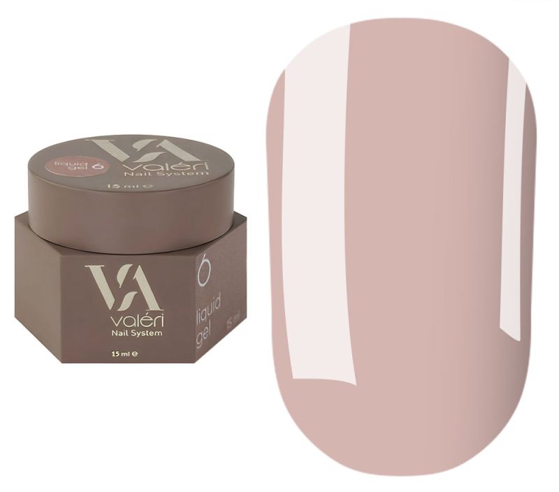 Valeri Гель для нігтів Liquid Gel 06, 15 мл