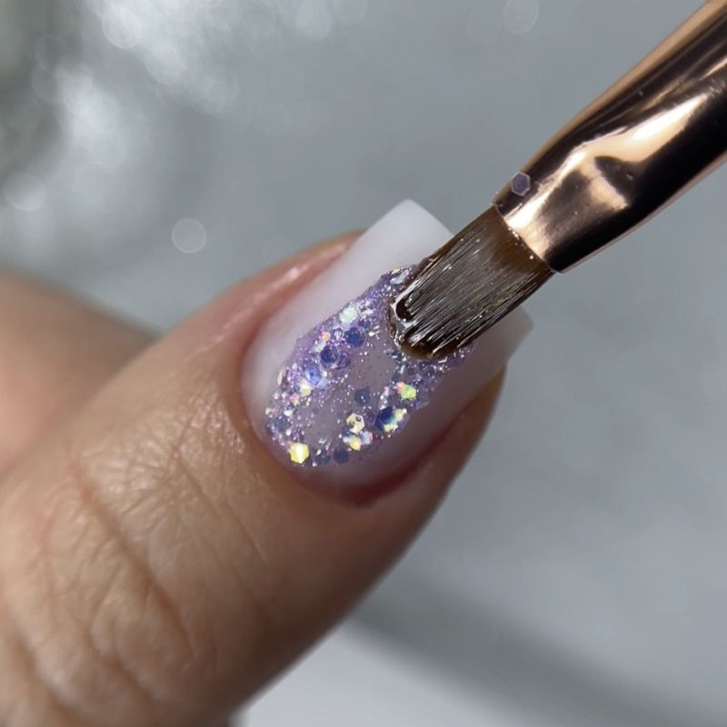 Nails Of The Night Гель для ногтей Brokat gel 01, 5 г