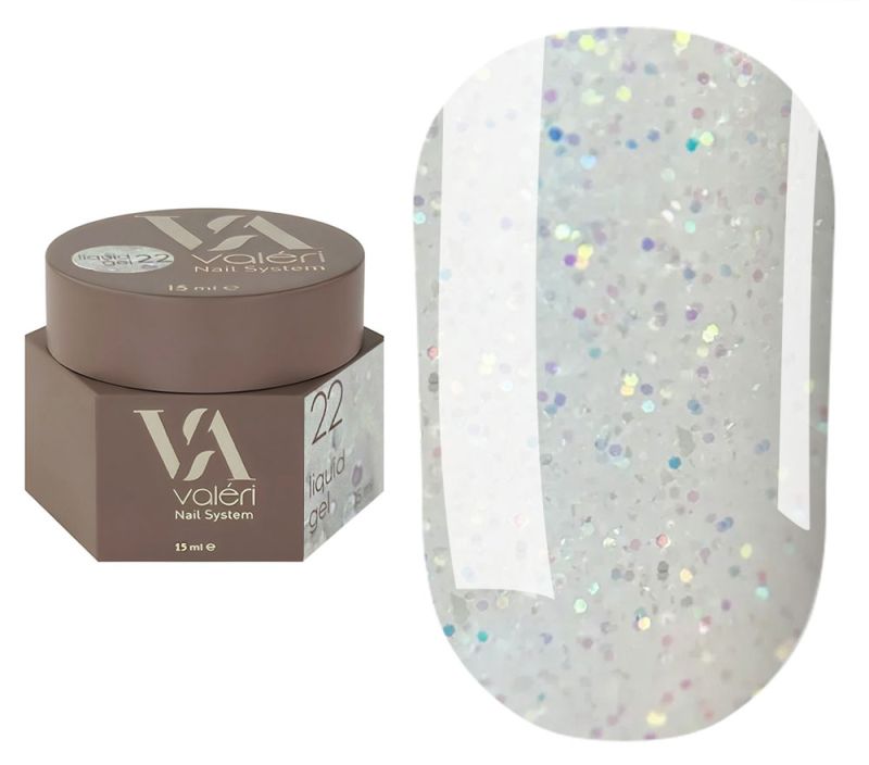 Valeri Гель для нігтів Liquid Gel №22, 15 мл