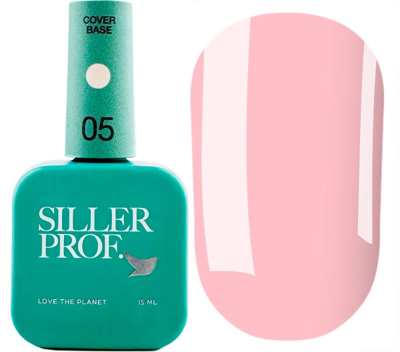 Siller Nail Base Cover No. 05 (soft pink), 15 ml