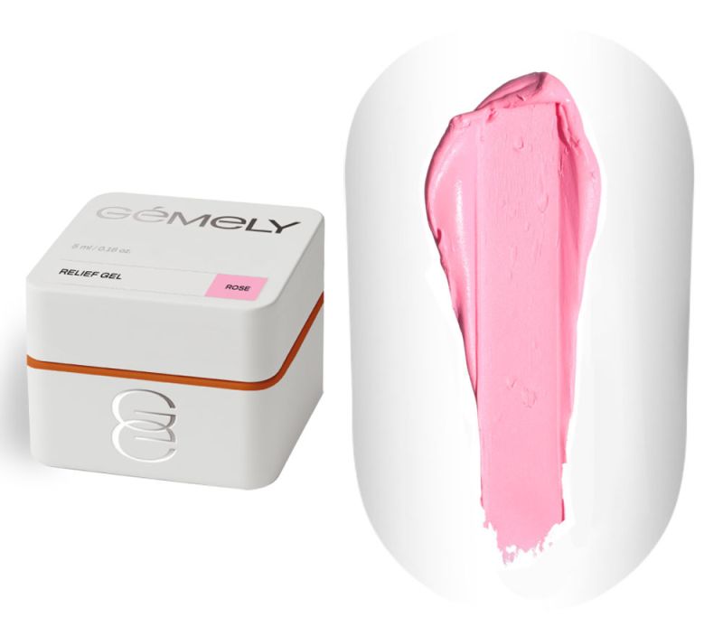 GÉMELY ex GA&MA Гель-рельеф Relief Gel Rose, 5 г