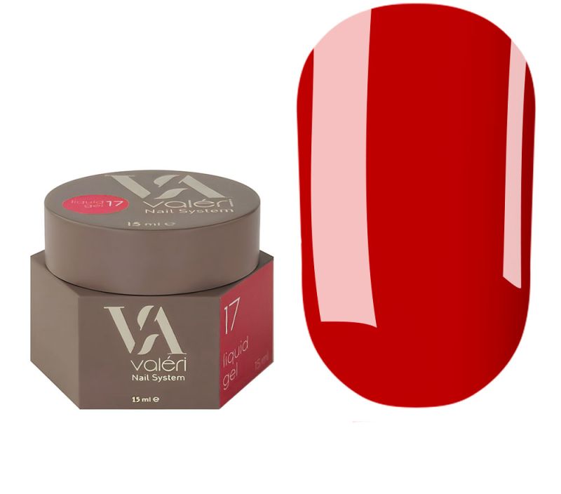 Valeri Гель для нігтів Liquid Gel 17, 15 мл