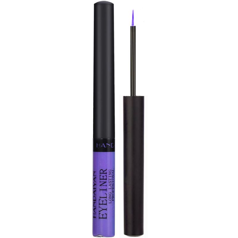 HANDAIYAN Matte Liquid Eyeliner №05 (фиолетовый) - Жидкая подводка для глаз, 2 г
