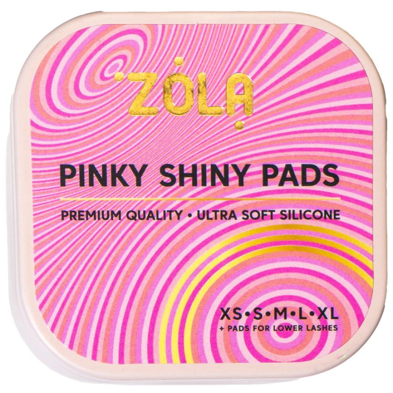 ZOLA Pinky shiny pads Валики для ламинирования ресниц для комбинированного эффекта лифтинг + завиток