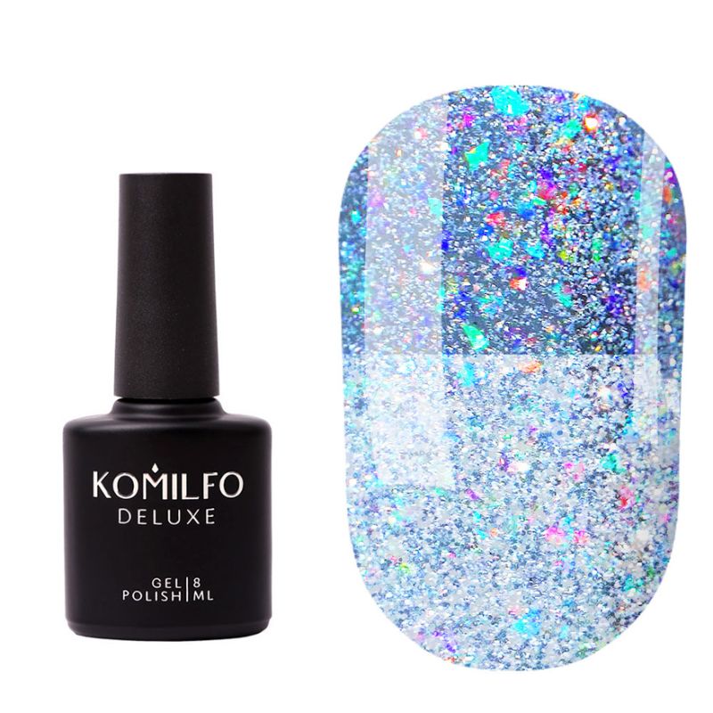 Komilfo Christmas Top No Wipe reflective top, 8 ml