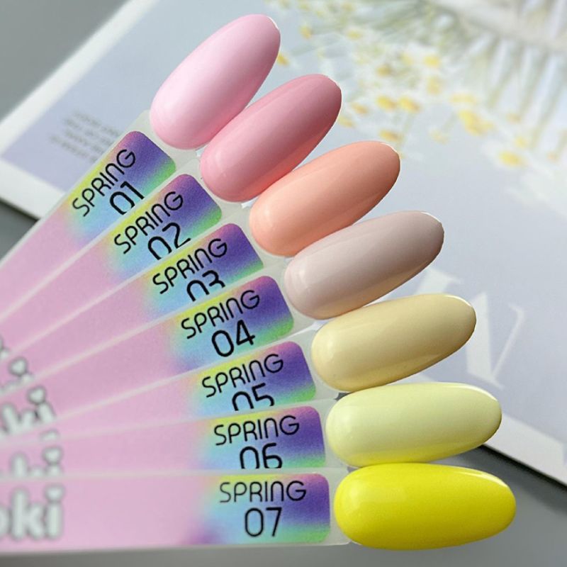 Toki Toki Gel nail polish Spring SP02, 5 ml