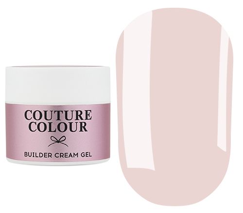 Couture Color Builder Cream Gel - Ballet Pink (pale pink), 15 ml